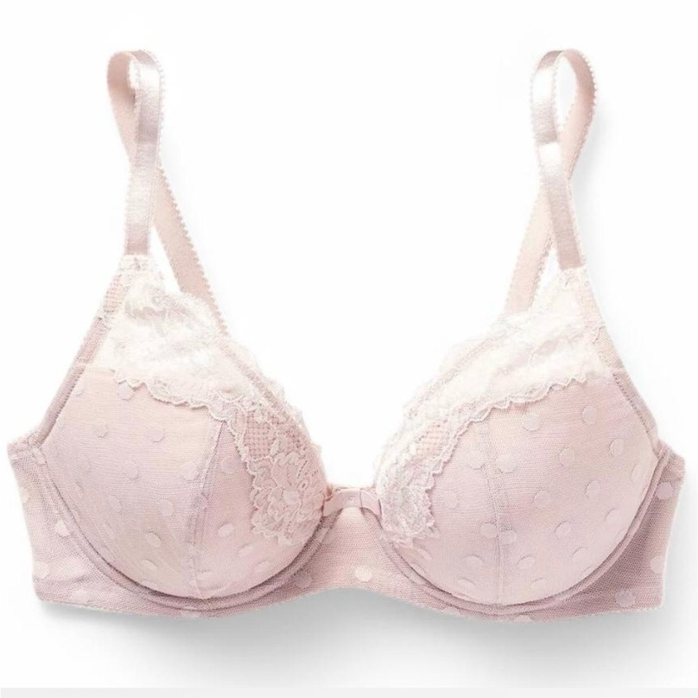 2/$24 Adore Me Bra Sz Various Amalee Lace Padded Underwire Balconette Feminine